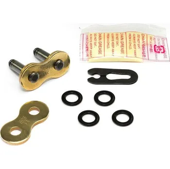 Řetězová sada pro motocykl Spojka řetězu DID 525 VX3 zlatá, rozebíratelná