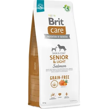 Pro psa Brit Care Grain-free Senior & Light Salmon 12 kg 2 pytle (2x12 kg)