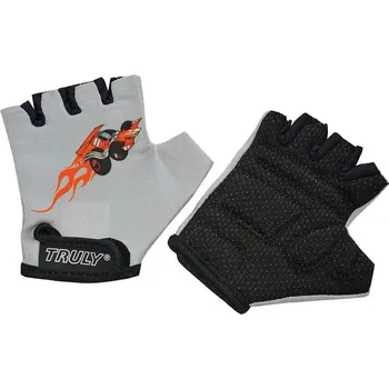 Cyklistické rukavice Rulyt® Cyklorukavice TRULY® JUNIOR, bílá Oblečení velikost: 3