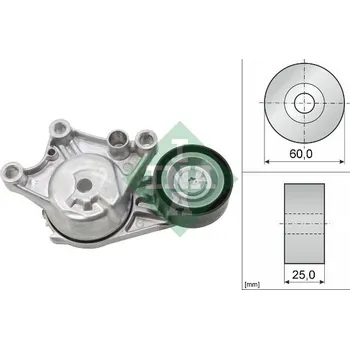 Napínák, žebrovaný klínový řemen INA 534 0654 10