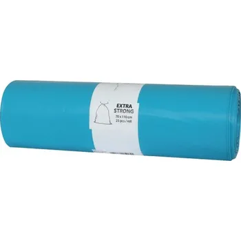 Pytle na odpadky pytle na odpad 120 l modré 25 ks - extra silné / 70 x 110 cm / HDPE 45 my