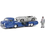 Schuco Mercedes-Benz Blue Wonder with 300 SLR 450376800
