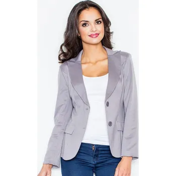 Dámské sako Dámské sako SK10113 - šedé