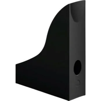 Stojan na časopisy Durable Eco A4, černý