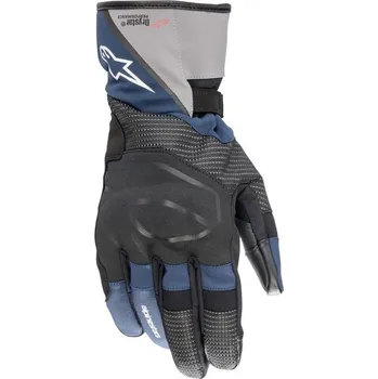 Moto oblečení Rukavice ANDES DRYSTAR, ALPINESTARS (tmavě modré/černé/šedé) 2025 (Velikost: L)