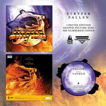 Zahraniční hudba LP Stryper: Fallen LTD | NUM | PIC 2021 Numbered Shaped Picture Disc Limited Edition Vinyl