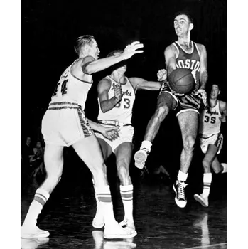 Plakát Plakát, Obraz - Bob Cousy Passes Basketball