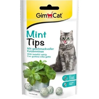 Pamlsek pro kočku Gimborn Gimcat Cat Mintips 40 g