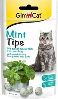 Pamlsek pro kočku Gimborn Gimcat Cat Mintips 40 g