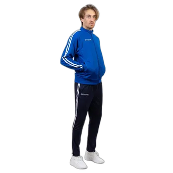 tepláková souprava givova Revolution Summer modrá/tmavě modrá 0204 M