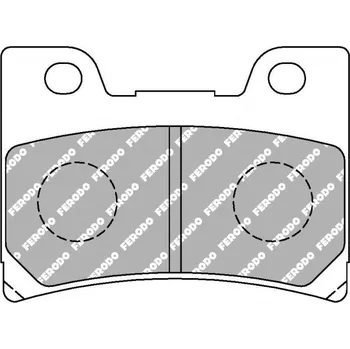 Brzda pro motocykl Ferodo Brzdové destičky Ferodo FDB637ST
