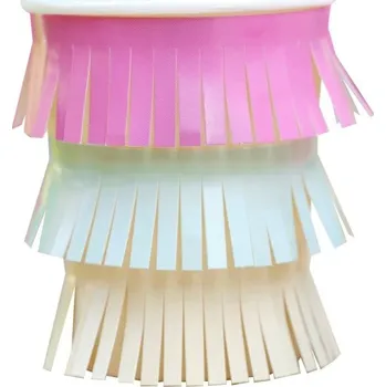 Ginger Ray Tropical party - Kelímky papírové s třásněmi 8 ks