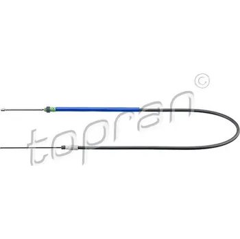Brzdový systém Tažné lanko, parkovací brzda, , 4745T4, E074008, TOPRAN, 721 660