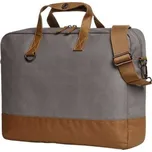 Halfar Kabela na notebook LIFE - Šedá / hnědá