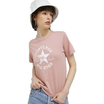 Dámské tričko tričko Converse Chuck Patch Infill/10025041 - A03/Canyon Dusk S