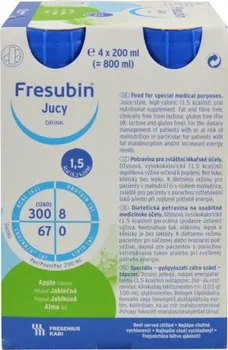 Speciální výživa Fresenius Kabi Jucy Drink jablečný 4x 200 ml