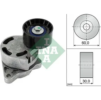 Napínák, žebrovaný klínový řemen INA 534 0181 10