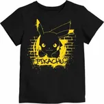 Pokémon Pikachu dětské tričko černé
