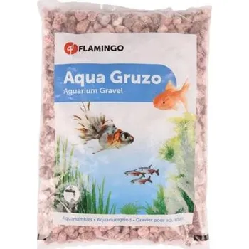 Flamingo Akvarijní štěrk růžový 900g