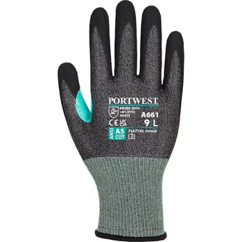 Pracovní rukavice PORTWEST Rukavice Portwest A661 CUT E nitril 10 XL
