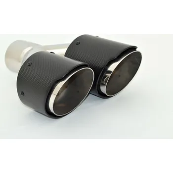 Koncovka výfuku Koncovka výfuku Carbon 2x100mm (posun v ľavo) (ER-CB09A)