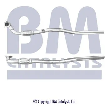 Přední díl výfuku Výfuková trubka BM CATALYSTS BM50293