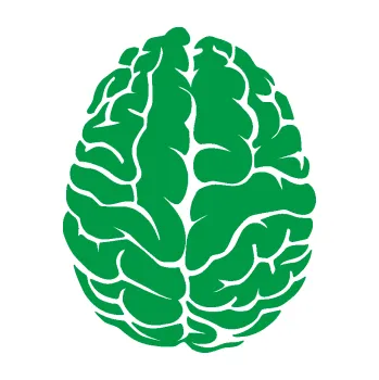 Samolepící dekorace Mozek 001 pravá (12 - zelená) SAMOLEPKA NA AUTO, NÁLEPKA, FÓLIE, POLEP, TUNING, VLASTNÍ TEXT, TISK, AUTOSAMOLEPKY.cz, POLEPY, OBRÁZEK, LOGO, 3D STICKERS