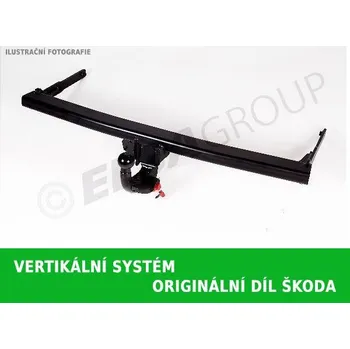 Tažné zařízení Tažné zařízení Škoda Fabia kombi 2018- (III FL), vertikální, PROF SVAR