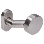 KOVIAN, s.r.o. Koule plochá, vyhnutá, oválna rozeta, pevná, AISI304