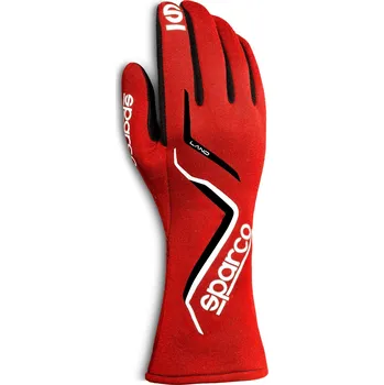 Rukavice Rukavice Sparco LAND s FIA 8856-2018 homologací červeno/černá