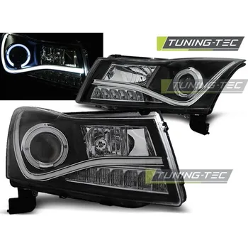 Přední světlomet PŘEDNÍ SVĚTLA CHEVROLET CRUZE 09-12 DAYLIGHT ČERNÁ