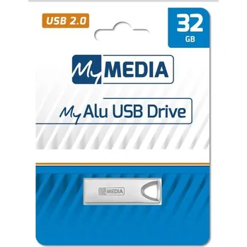 USB flash disk 32GB USB Flash 2.0 MyAlu stříbrný, MyMedia