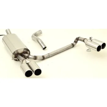 Tlumič výfuku Duplex sportovní tlumič výfuku Audi A4 B5 FWD - s certifikátem ECE (971009BD-x)