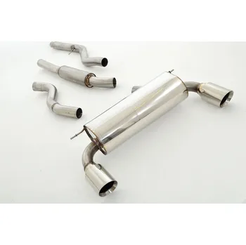 76mm Výfukový systém- Duplex (nerez) - s certifikátem ECE (991367M-X3-X)