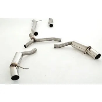 76mm Výfukový systém- Duplex (nerez) - s certifikátem ECE (991037AVL-X3-X)