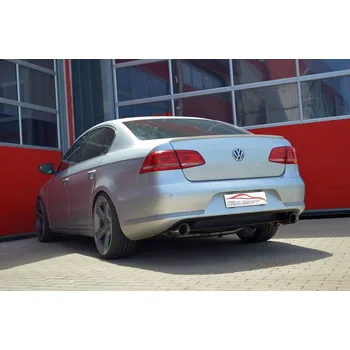 76mm Výfukový systém- Duplex VW Passat 3C B7 - s certifikátem ECE (991418-X3-X)