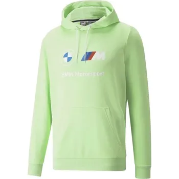 Pánská mikina Puma BMW MMS Essential pánská mikina s kapucí, zelená