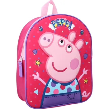 Dětský batoh Dětský 3D batoh Peppa Pig Friends Around Town