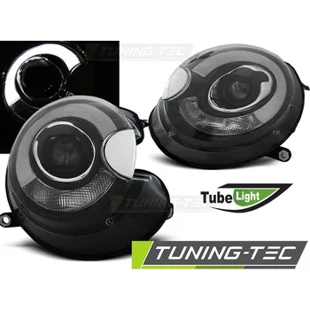 Přední světlomet PŘEDNÍ SVĚTLA TUBE LIGHT ČERNÁ pro BMW MINI (COOPER) 06-14