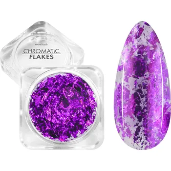 NANI leštící pigment Chromatic Flakes - Purple