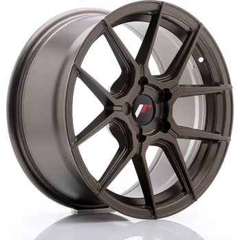 Alu kolo Japan Racing JR30 17x8 ET20-40 5H BLANK, Matt Bronze