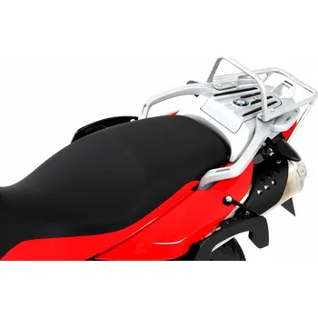 Zavazadlo na motocykl Hepco and Becker horní nosič trubkový HEPCO&BECKER stříbrný pro BMW G 650 GS (2011-2016)/SERTAO (2012-2016)