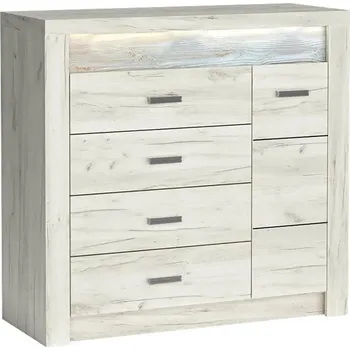 Komoda INDIANAPOLIS k | komoda I-17 | kraft bílý