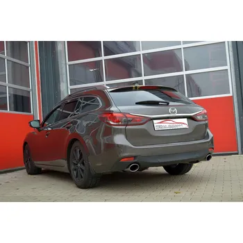 70mm Výfukový systém- Duplex Mazda 6 (GJ / GH) Kombi - s certifikátem ECE (882216D-X)
