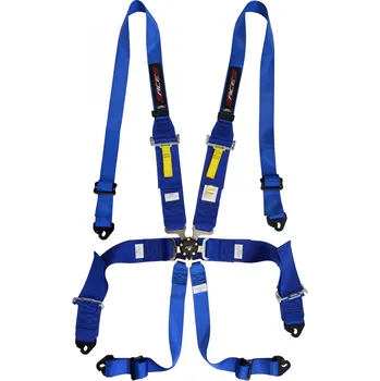 FIA 6 bodové bezpečnostní pásy RACES pro HANS, modré