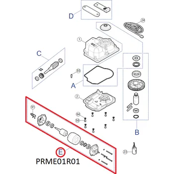 NICE PRME01R01 motor pre METRO3000R01/ME3010
