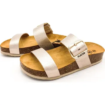 Dámské pantofle Dámské pantofle 343004 ELEFANTE LAME NUDE Plakton stříbrná Barva: nude, Velikost: 40