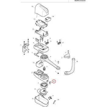 Key Automation S.r.l. 570COPE004K00 krytka pro REVO/SUN totožná s 9 NDSU7024-19