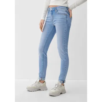 Dámské džíny Q/S s.Oliver dámské skinny fit džíny Sadie světle modré Velikost: 34/32