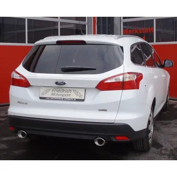 Tlumič výfuku Duplex Sportovní tlumič výfuku Ford Focus III Turnier DYB - s certifikátem ECE (921202KBD-X)